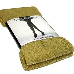 Leg Avenue Gold Sparkle Lurex Fashion Tights #7120